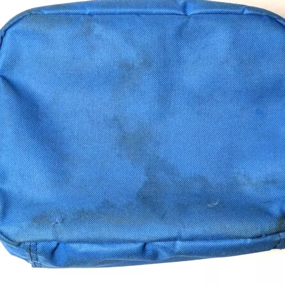 SUPER MARIO BROS, Yoshi, Luigi, kids BPA-free insulated lunch bag. Blue - Picture 5 of 6